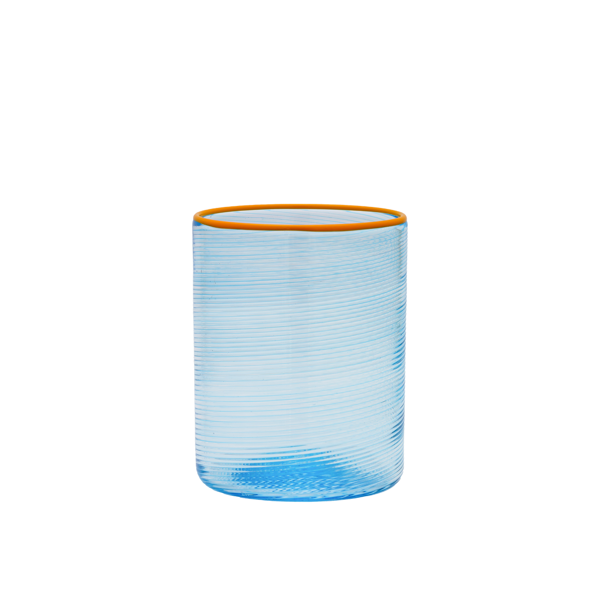 Fizzy Glasses in Acquamare, Set of 6