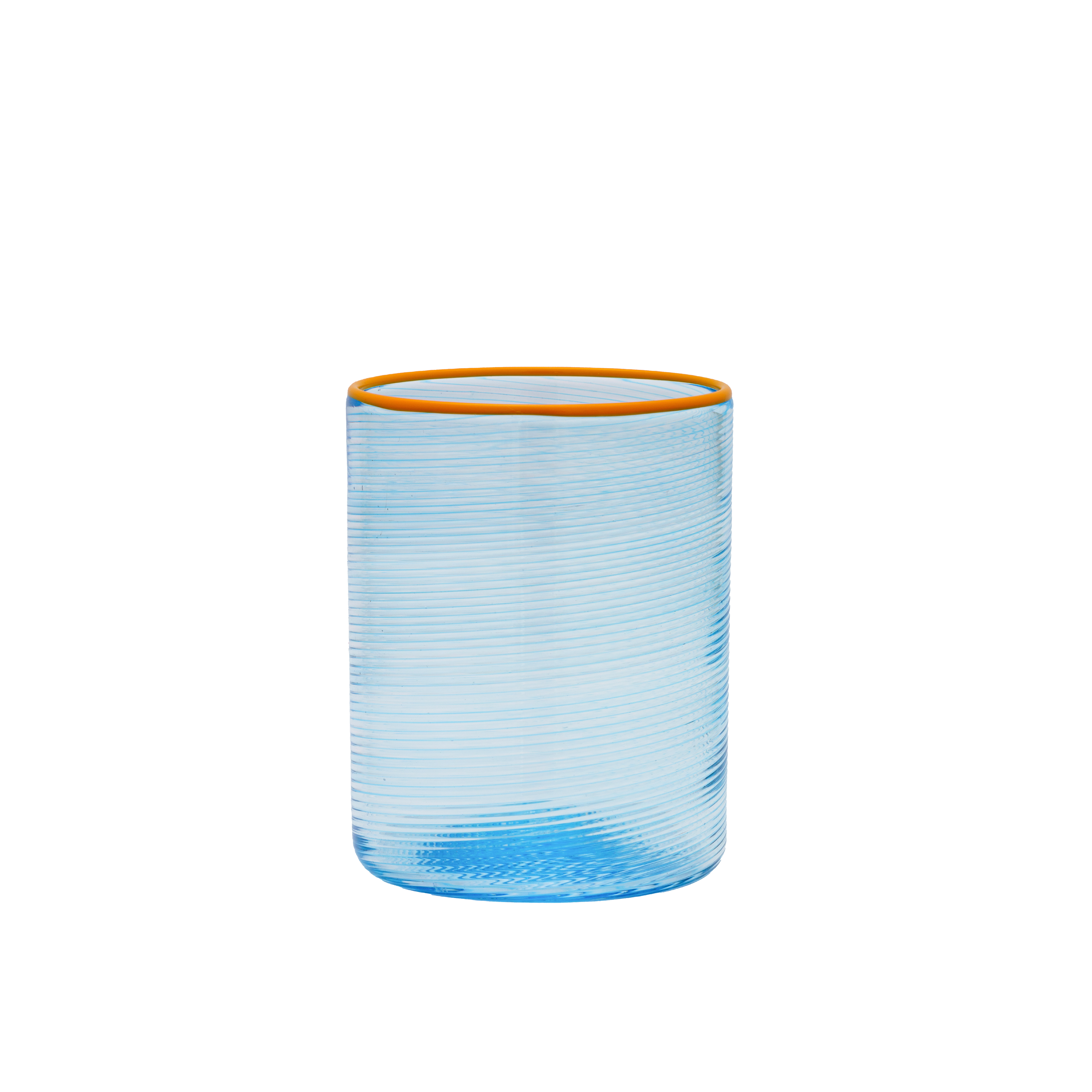 Fizzy Glasses in Acquamare, Set of 6