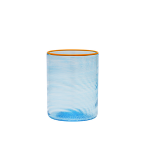 Fizzy Glasses in Acquamare, Set of 6