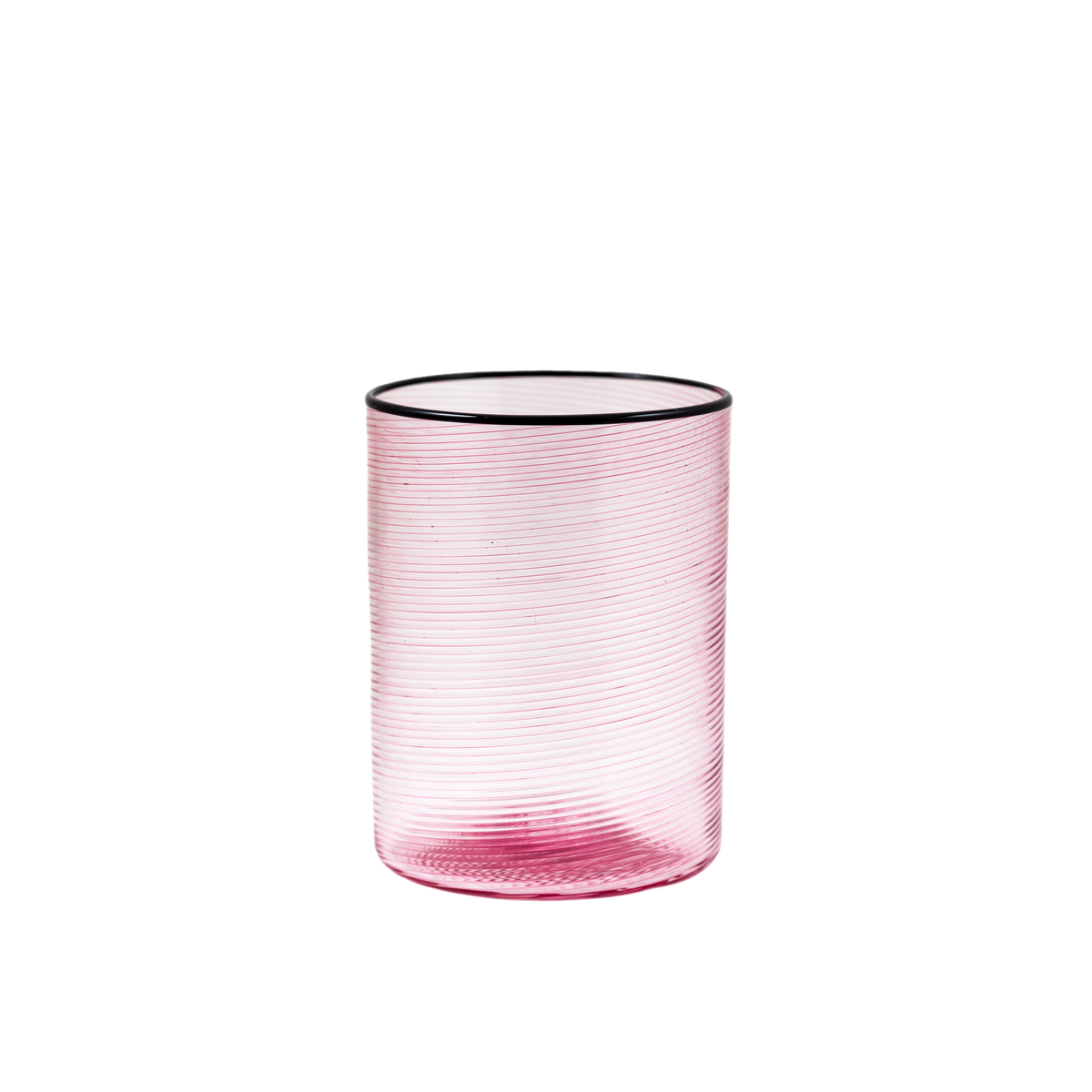 Fizzy Glasses in Rose, Set of 6