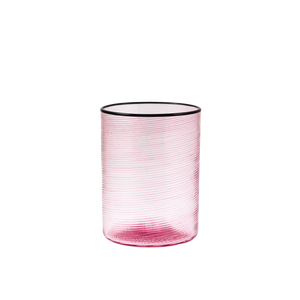 Fizzy Glasses in Rose, Set of 6