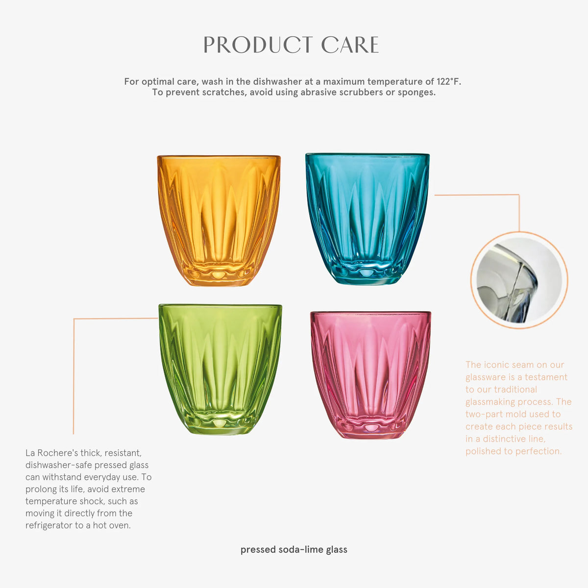 Lily Tumbler in Blueberry, Set of 6