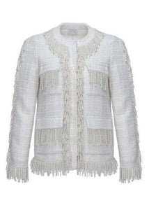 Cecile Jacket White Tweed