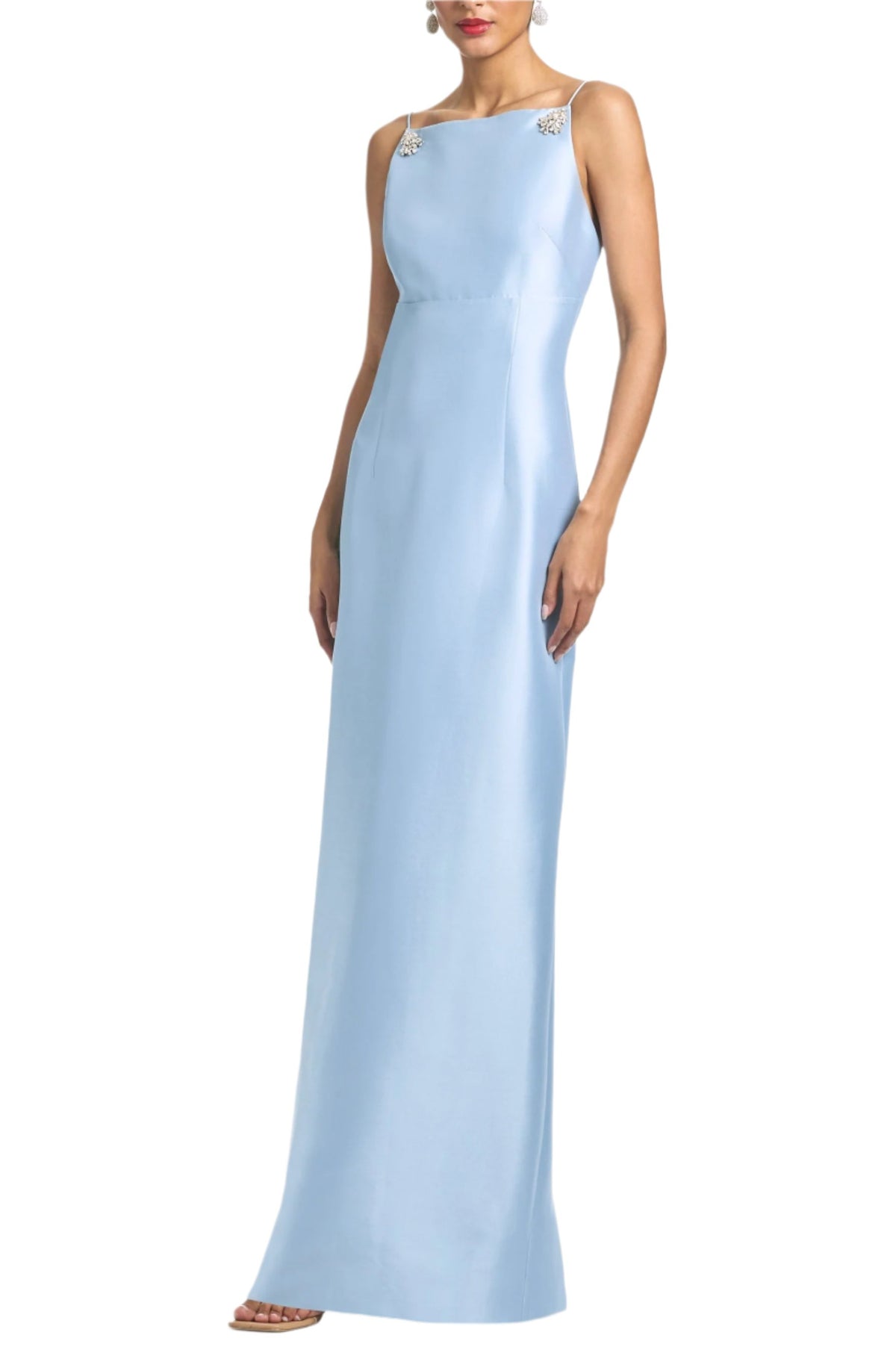 glacial blue dress Cornelia Maxi Dress