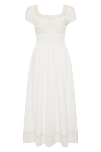 Veda Sundress in Vintage White