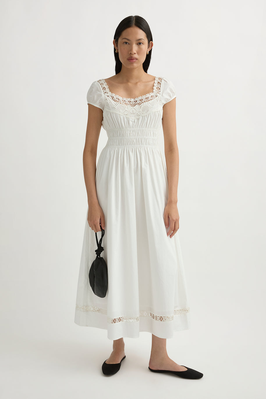 Veda Sundress in Vintage White