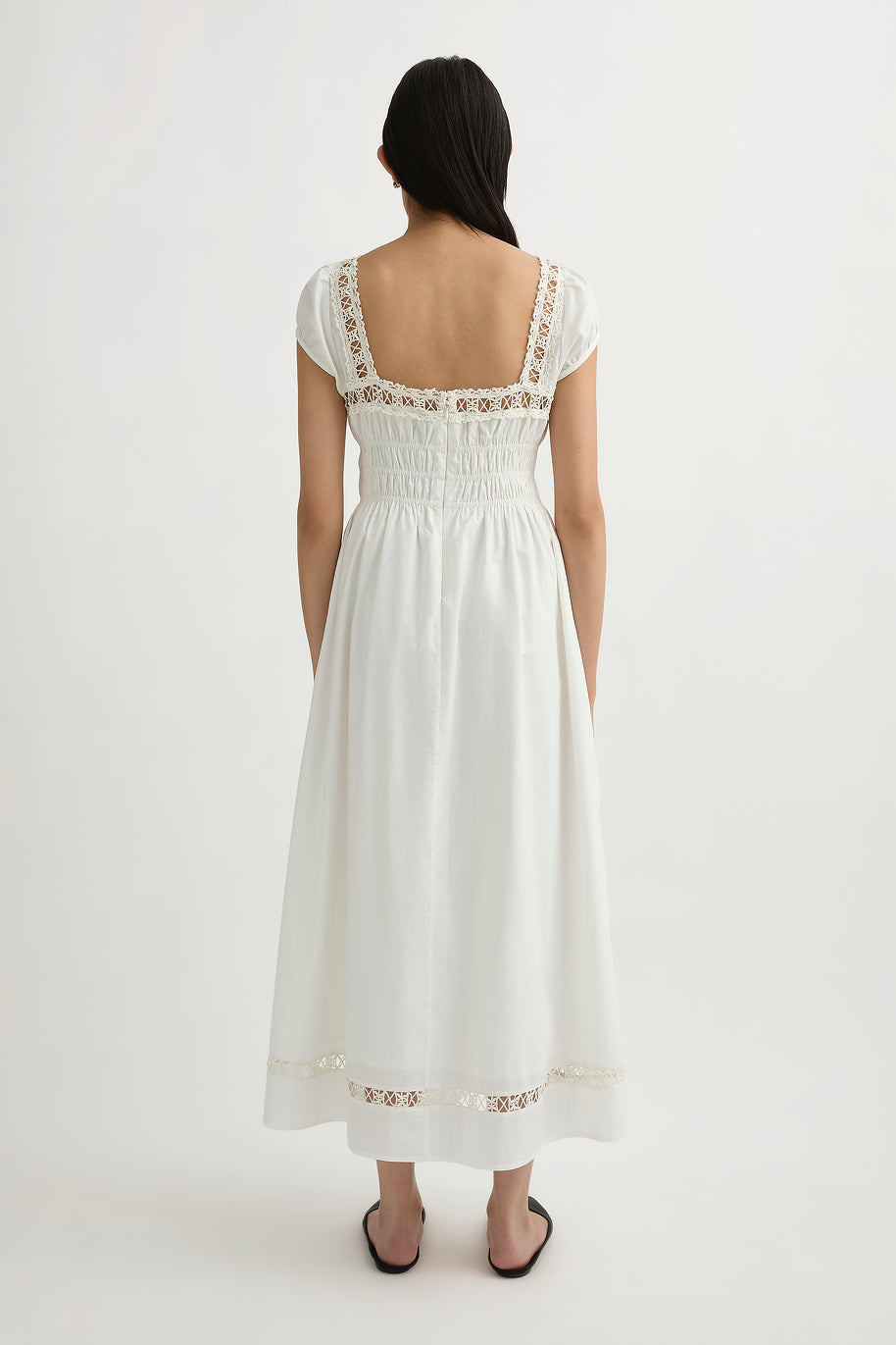 Veda Sundress in Vintage White