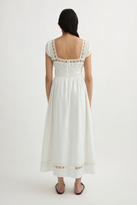 Veda Sundress in Vintage White