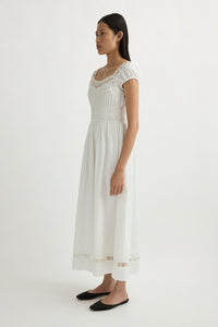 Veda Sundress in Vintage White