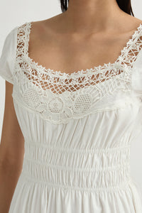 Veda Sundress in Vintage White