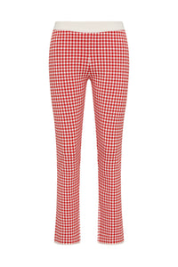 Micah Pant in Red Gingham