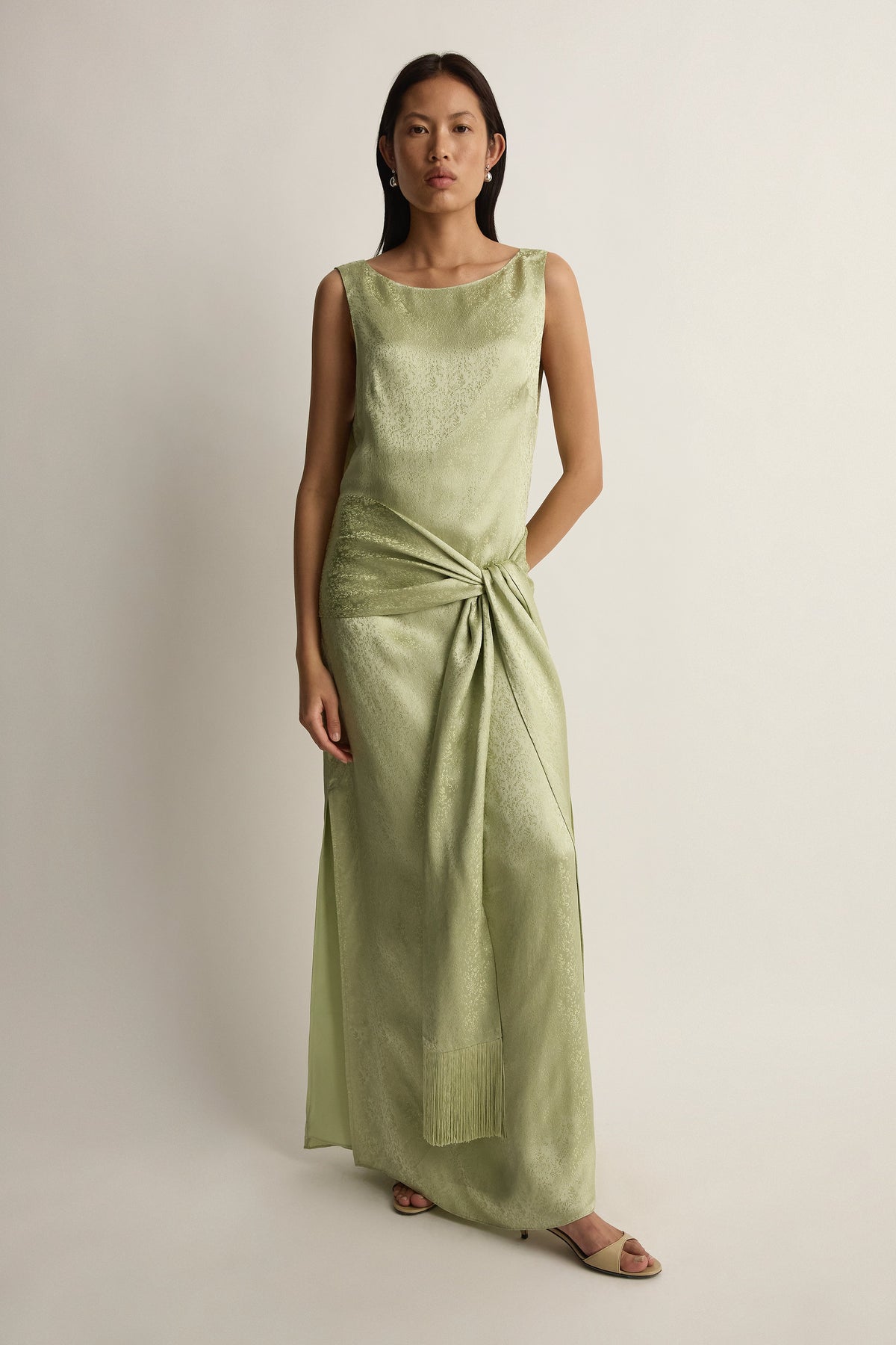 Marcella Gown In Pistachio