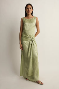 Marcella Gown In Pistachio