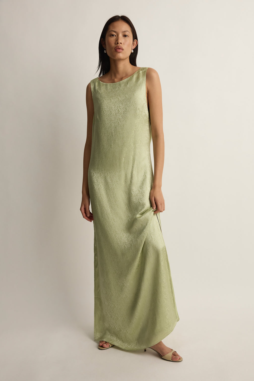 Marcella Gown In Pistachio