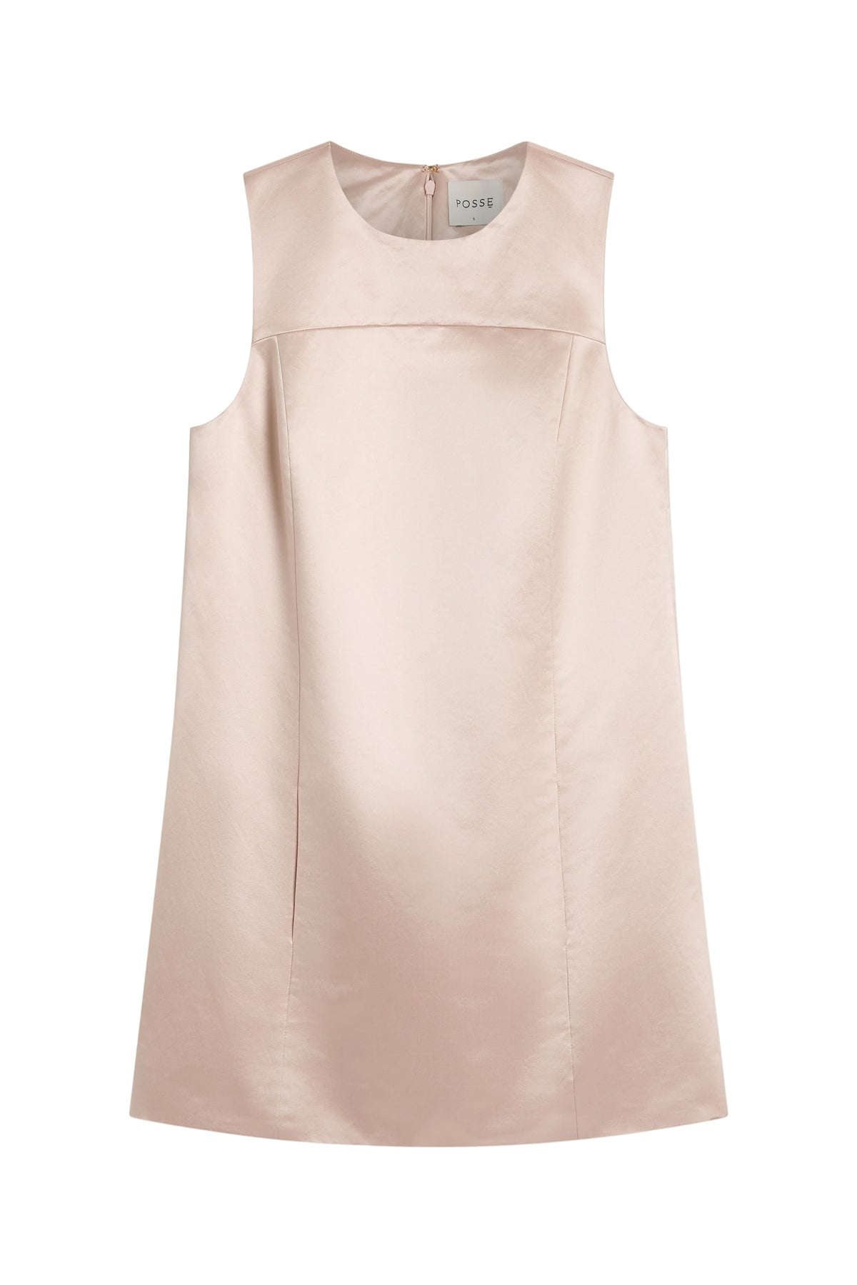 Chester Mini Dress In Powder Pink