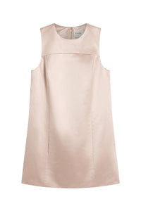 Chester Mini Dress In Powder Pink