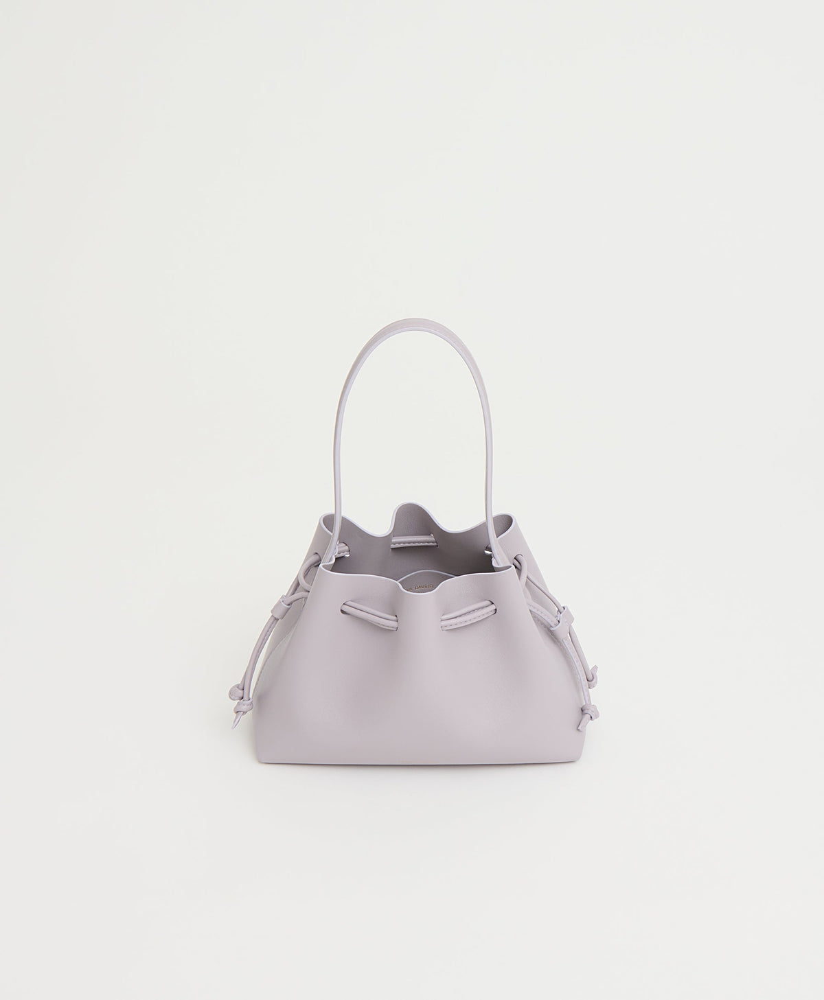 Drawstring Pouchette in Lila