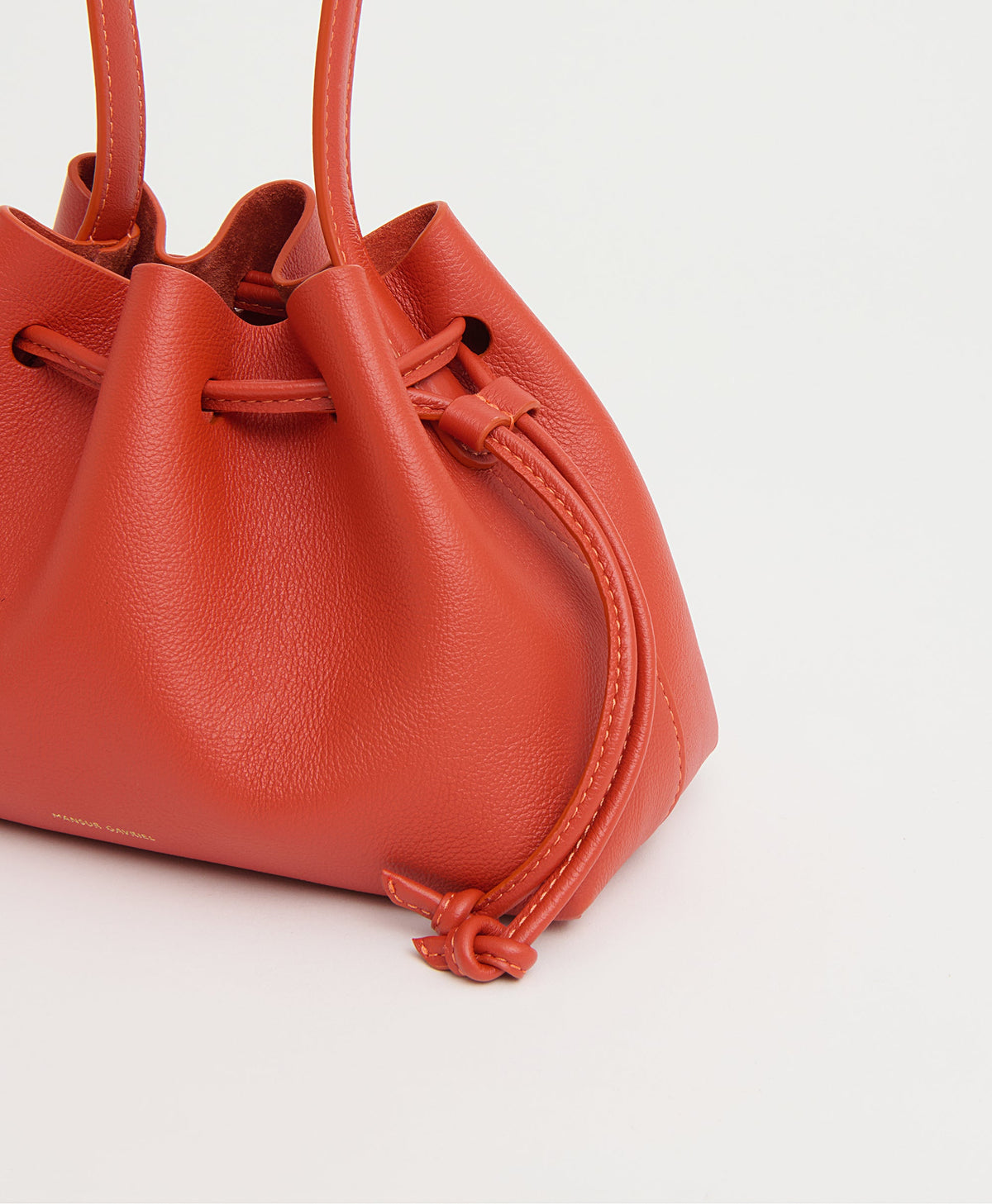 Drawstring Pouchette in Pomodoro