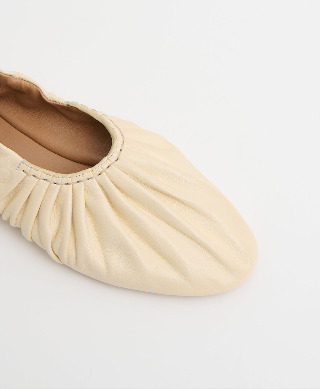 Ruched Ballerina in Jasmine