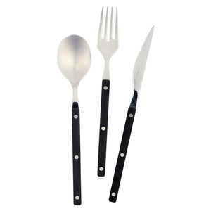 Pastello Three-Piece Place Setting in Black