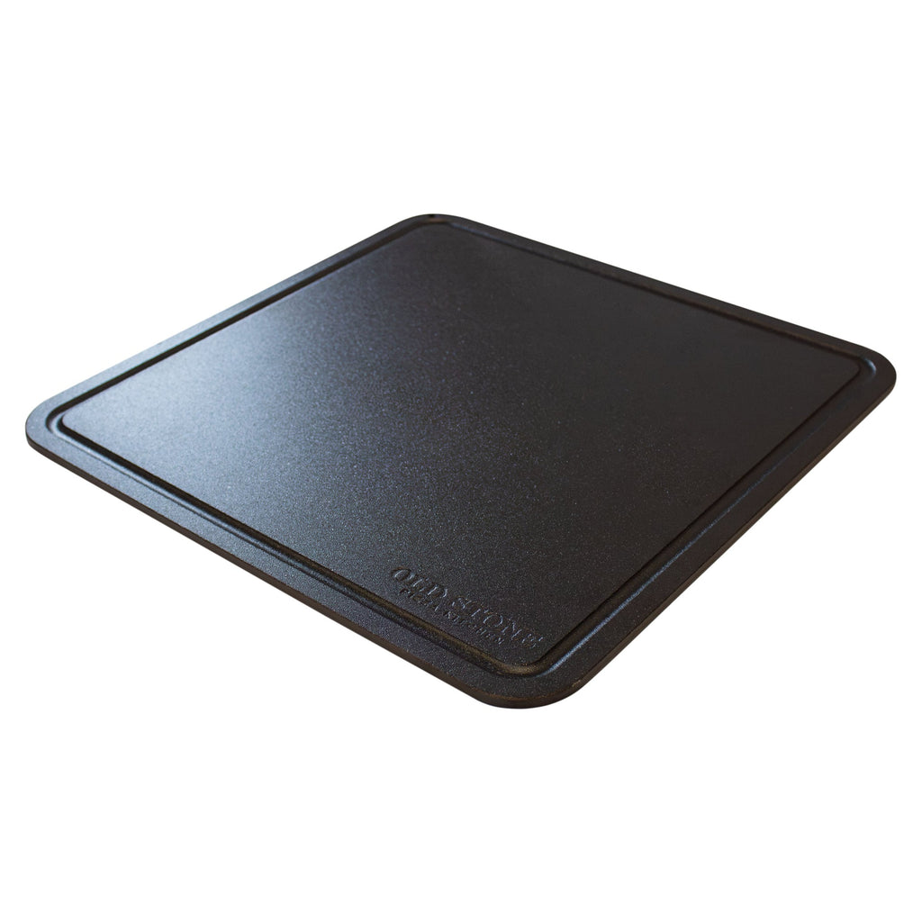 Pizza Steel with Moat in Black