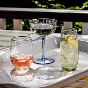 Provence Stemless Flute in Basil