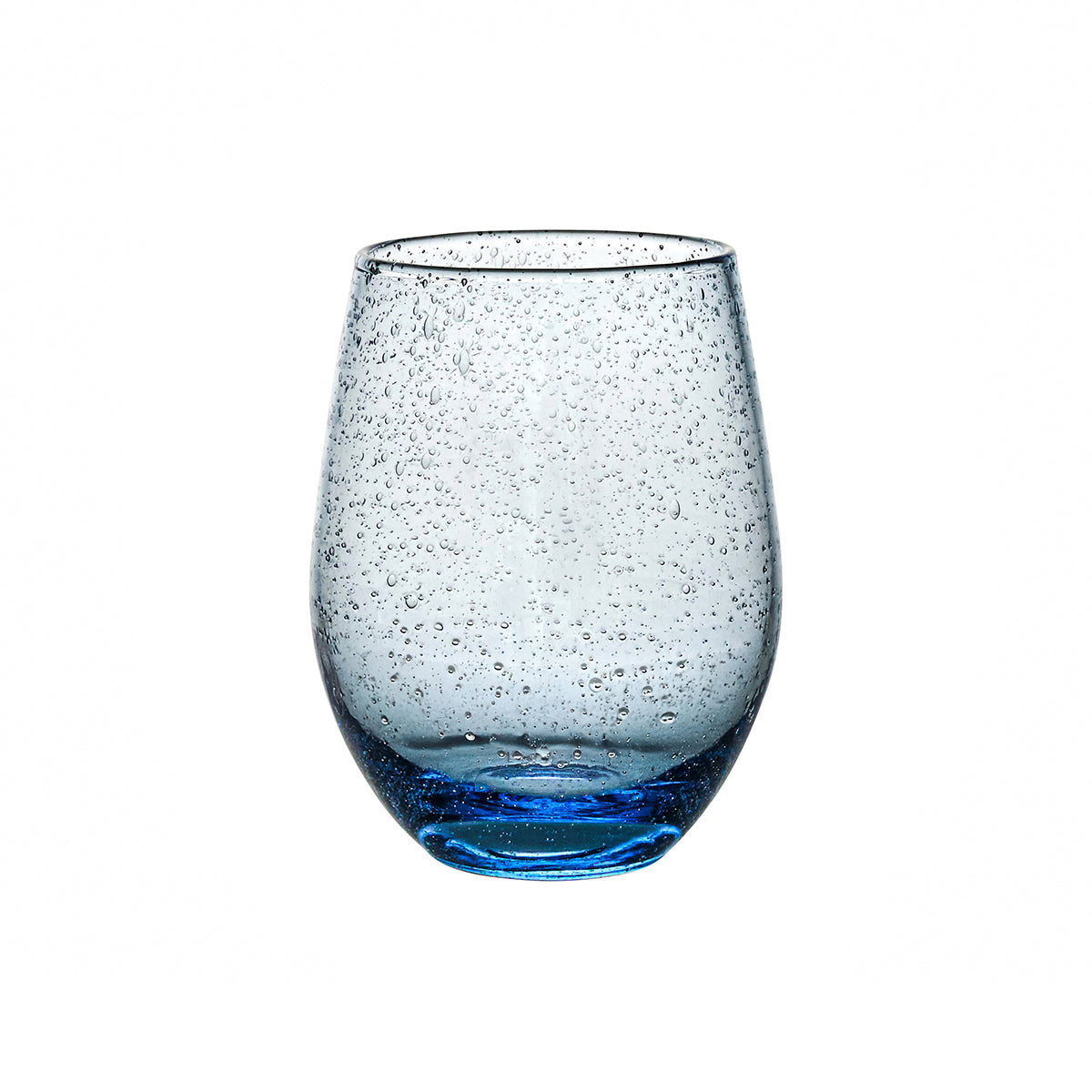 Provence Stemless Wine Glass in Chambray