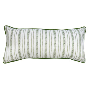 Seville Pillow 11"x 22" in Green