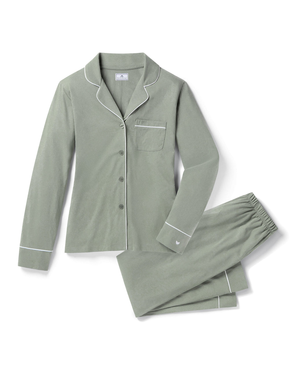 Women’s Pima Pajama Set in Sage