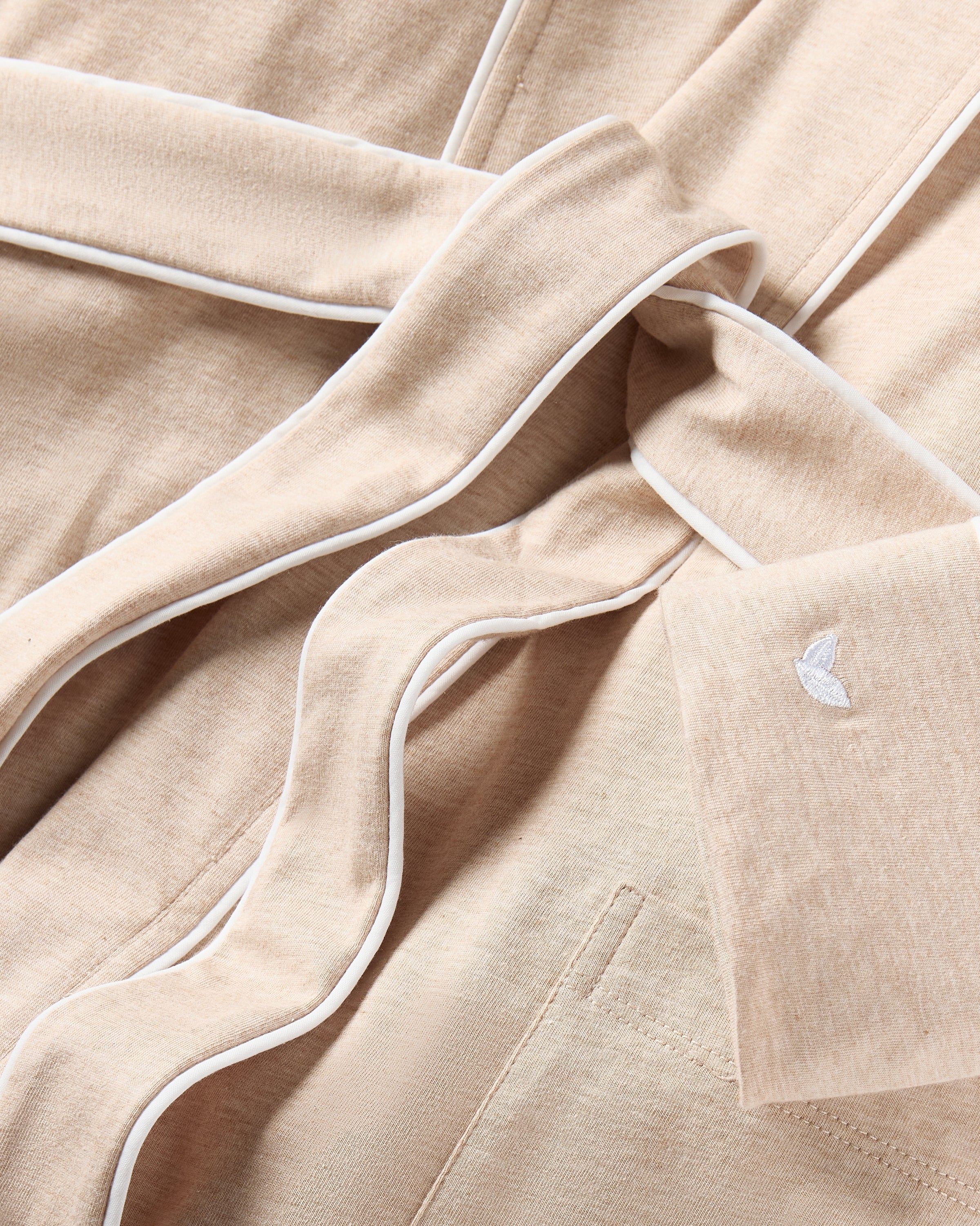 Women’s Pima Robe in Camel