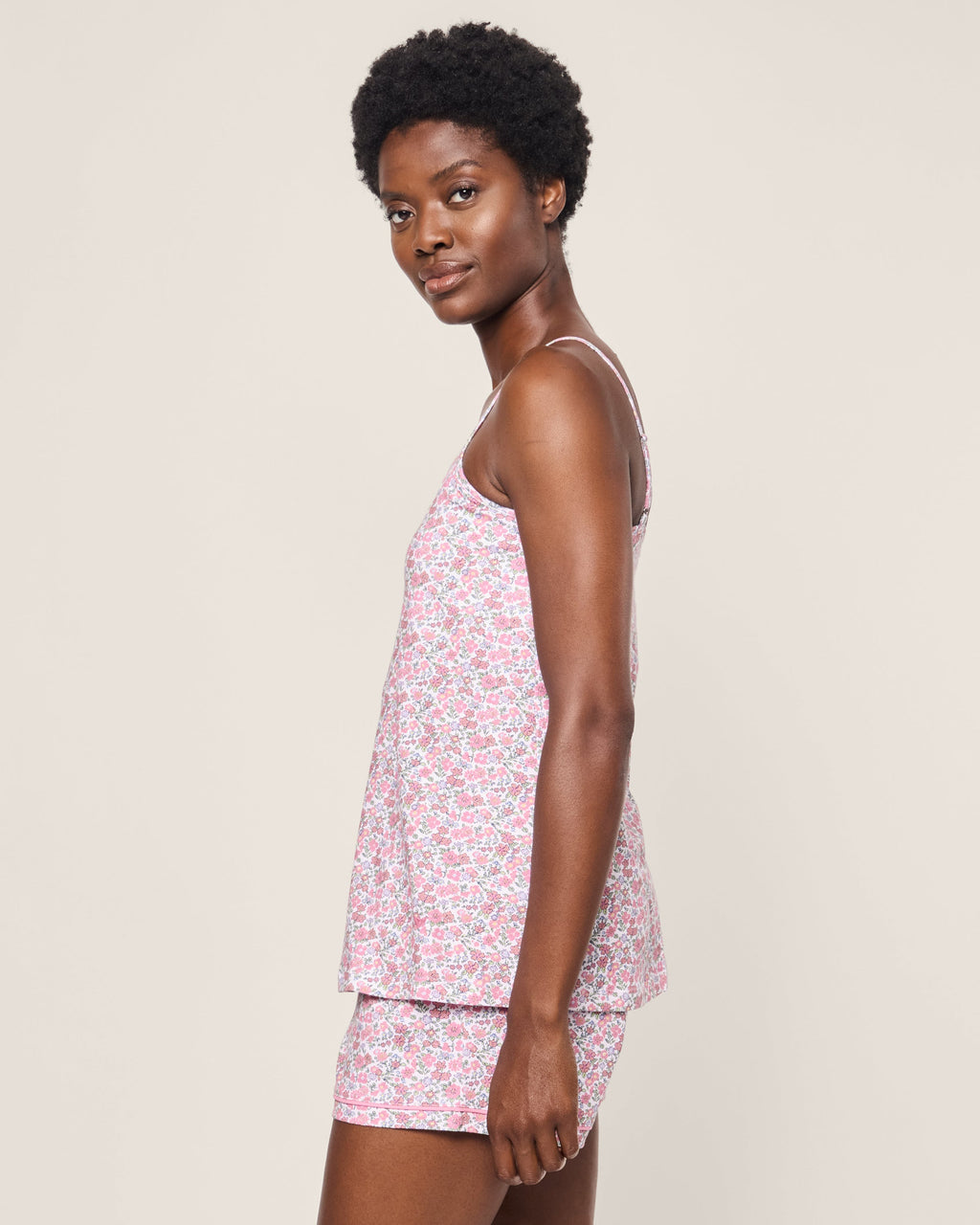 Women’s Pima Sylvie Short Set in Fleurs de Rose