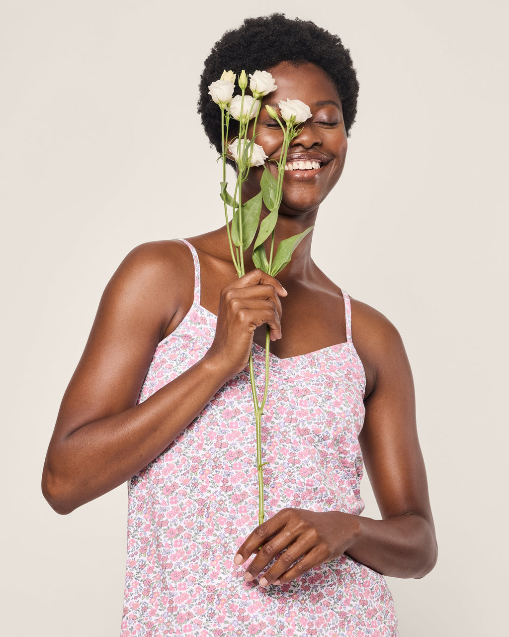 Women’s Pima Sylvie Short Set in Fleurs de Rose