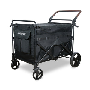 WonderFold PXL Large Pet Stroller Wagon in Black