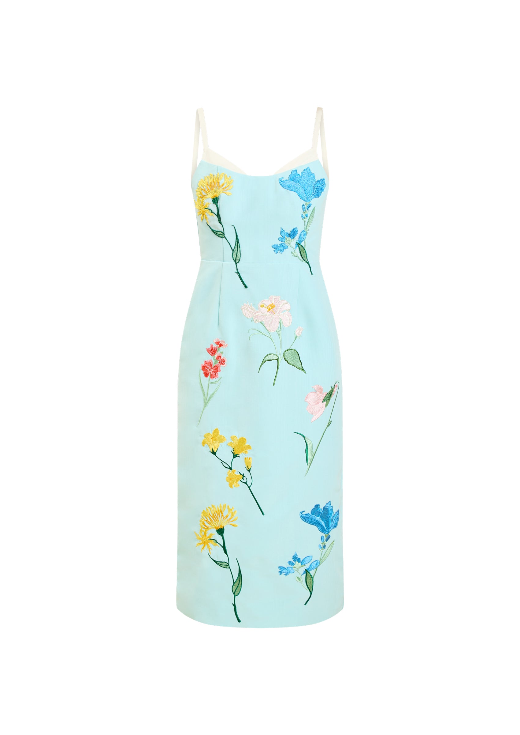 Pacifica Midi Dress in Blue Waltz