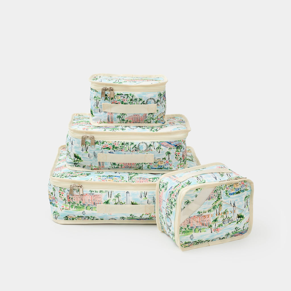 The Hamilton Princess Bermuda x SteamLine Packing Cube Set