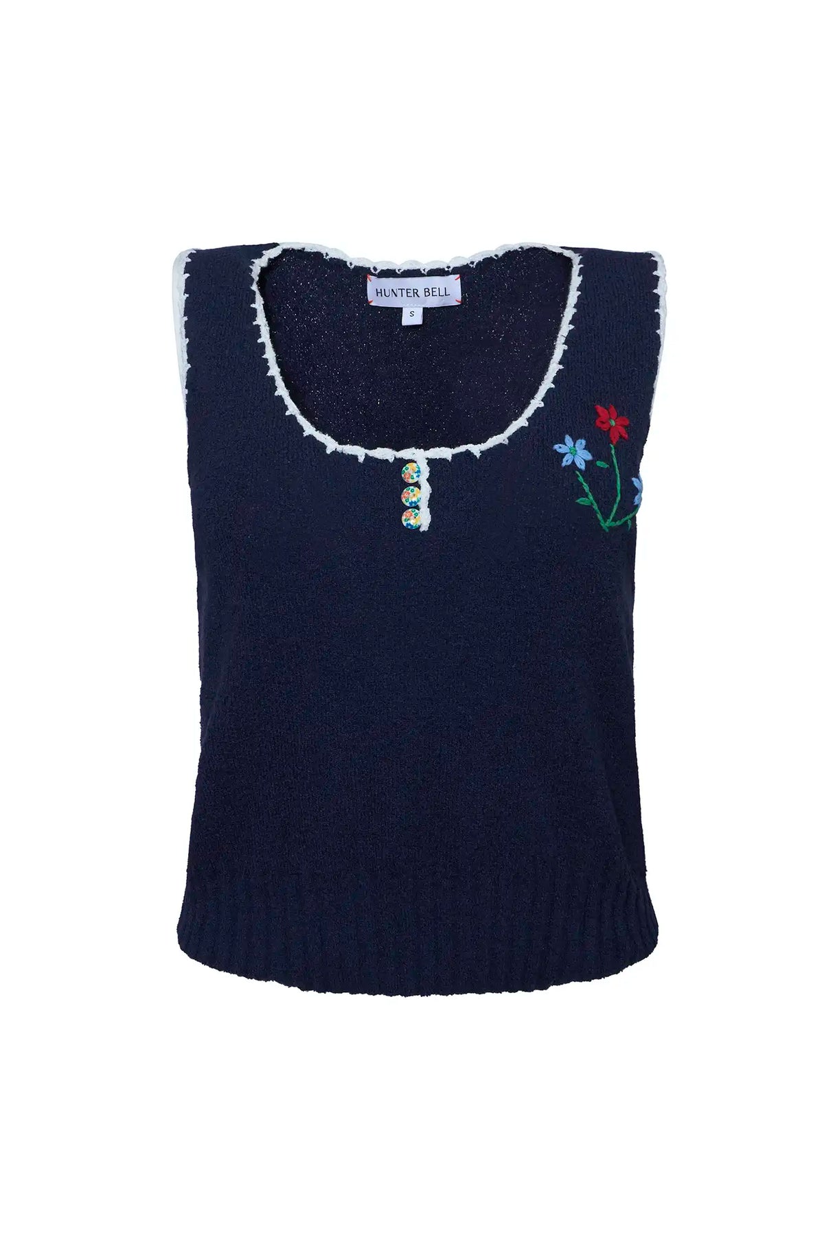 The Paget Tank in Navy. 