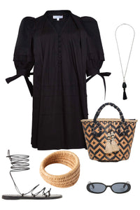 Paige Dress in Black