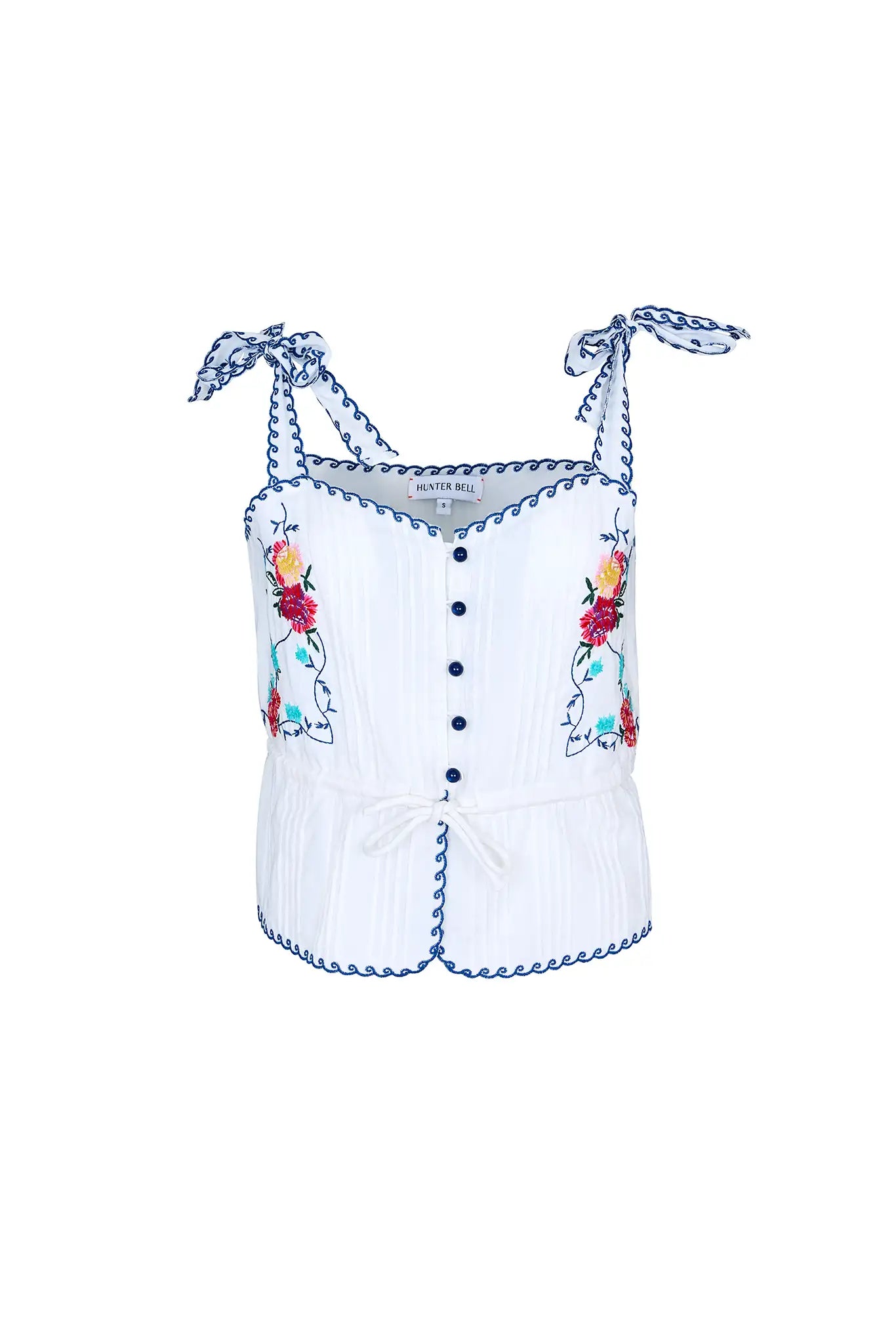 Paisley Top in Multi Embroidery