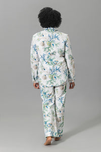 Luca Pajama Set in Del Tesoro Sea