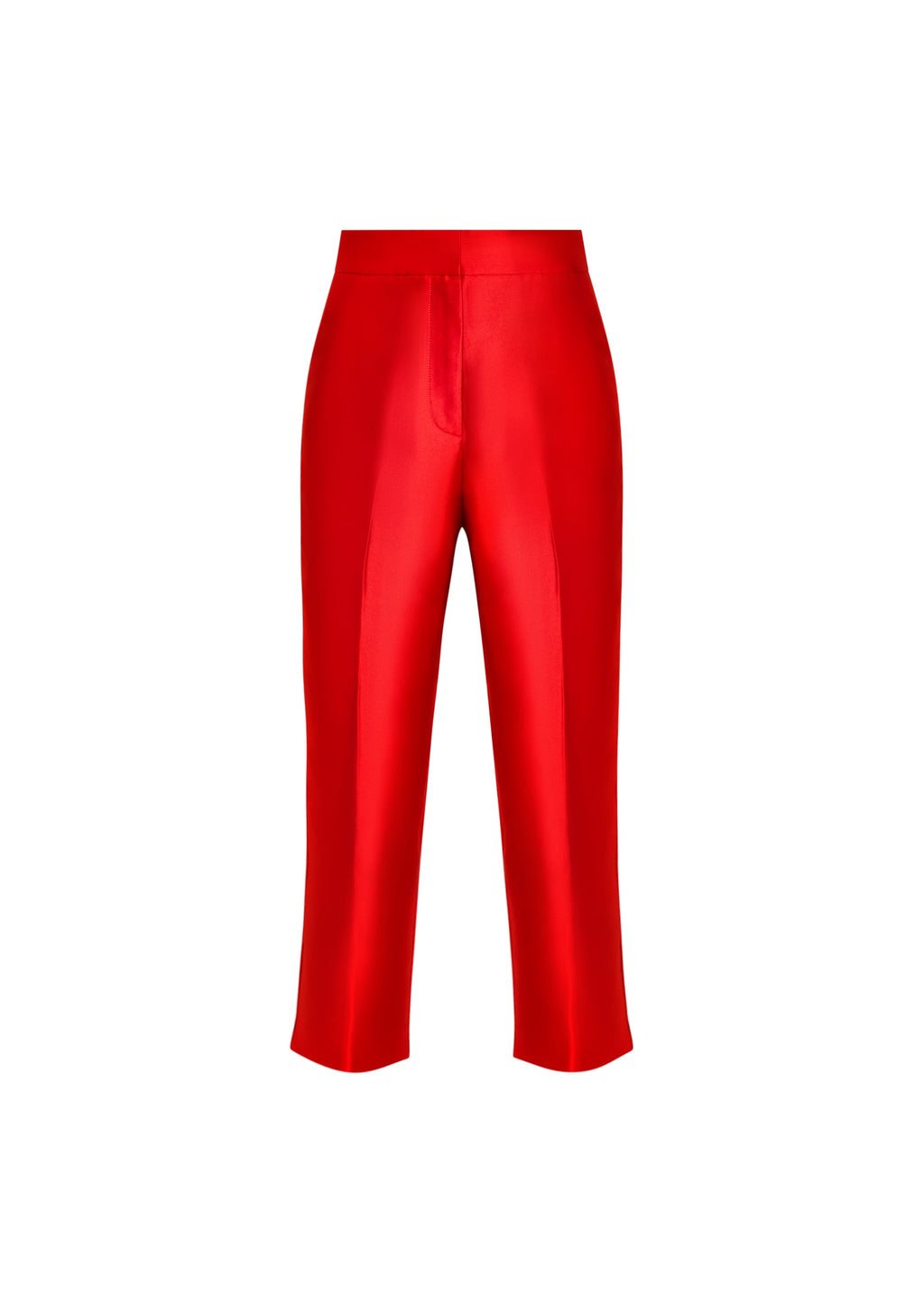 Palau Cigarette Pant in Merlot Red
