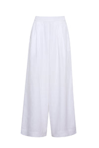 Palazzo Pant in White