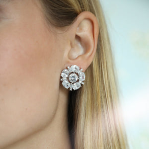 Paley Stud in White Gold