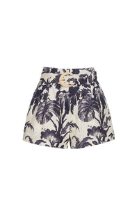 Palmer Shorts in Fauna Floral Navy