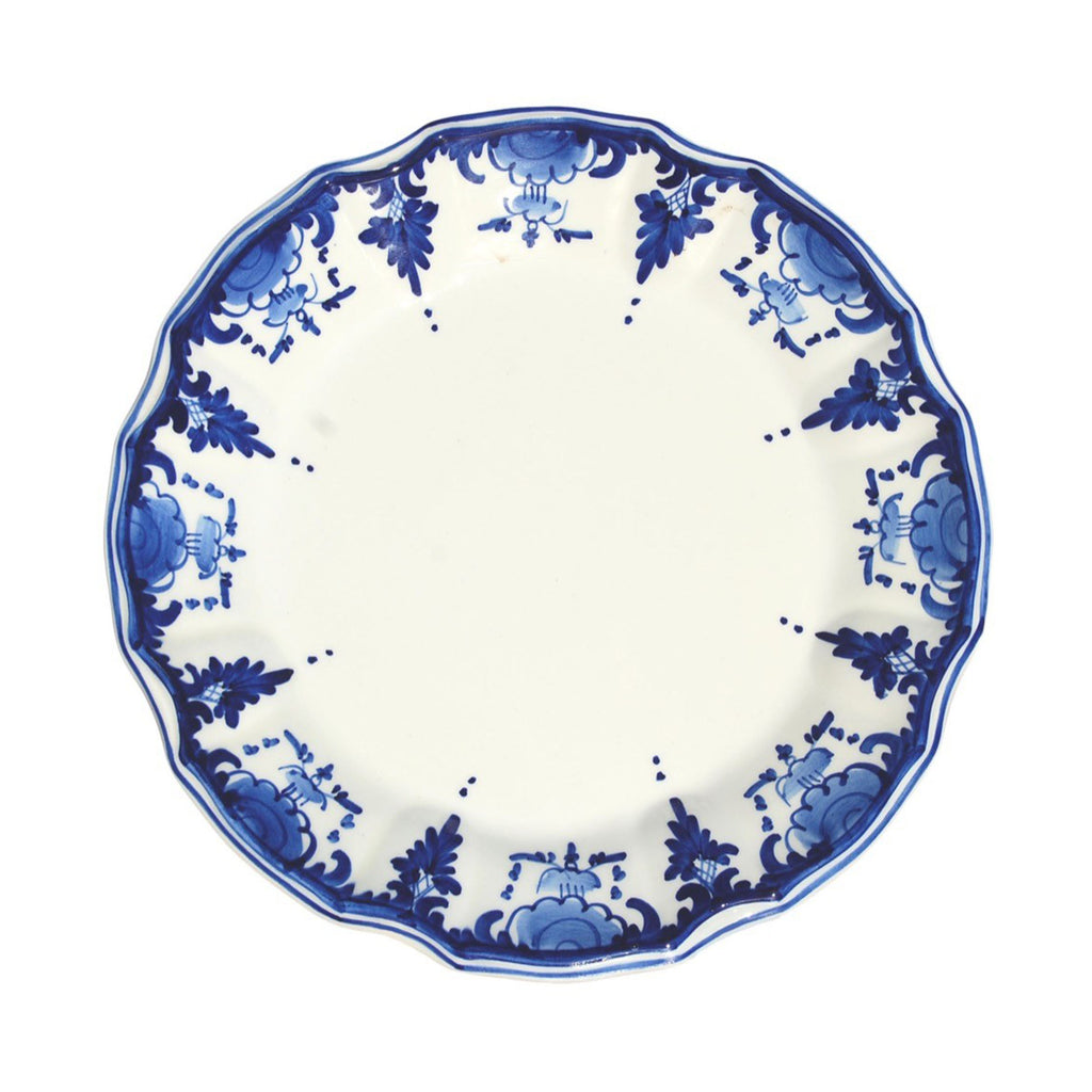 Palmetta Dinner Plates in Blue, Set of 6