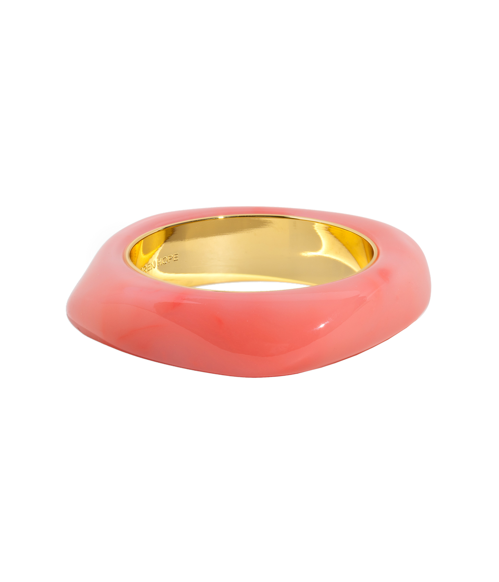 Paloma Bangle Bracelet in Pink