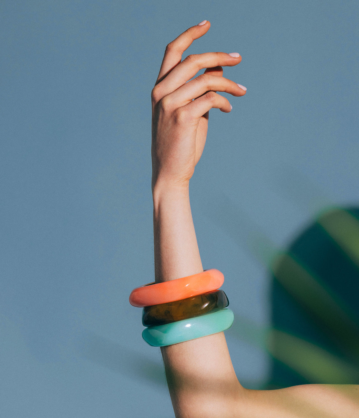 Paloma Bangle Bracelet in Tortoise