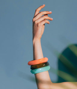 Paloma Bangle Bracelet in Mint
