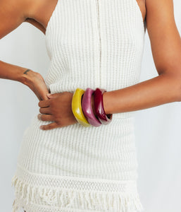Paloma Bangle in Chartruese - Loren Hope