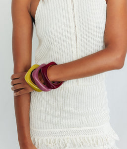 Paloma Bangle in Chartruese - Loren Hope
