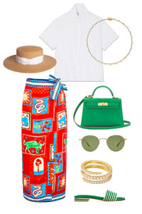 Paloma Wrap Skirt in Santa Fe